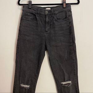 SNEAK PEEK High Rise Black Jeans